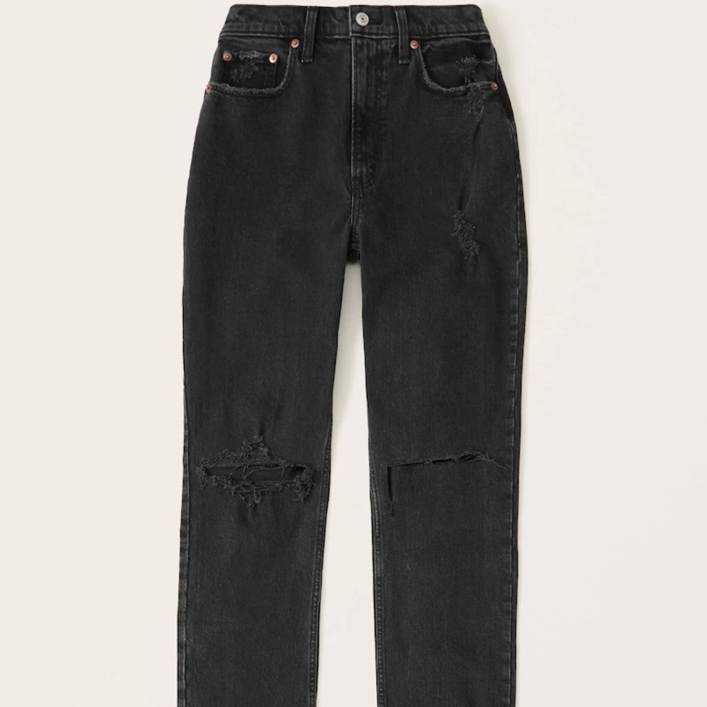 Curve Love 90s Ultra High Rise Straight Jeans